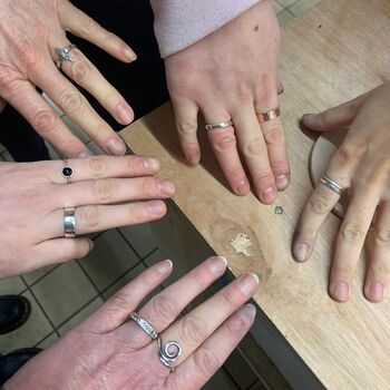 Silver Ring Jewellery Making Experience In Leeds, 3 of 6