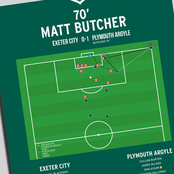 Matt Butcher League One 2023 Plymouth Print, 2 of 2