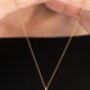 Spinning Nine Gemstones Dharma Wheel Necklace, thumbnail 8 of 12