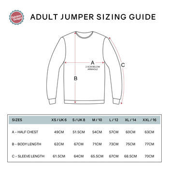 Organic Cotton Mulled Wine Christmas Jumper, 3 of 3