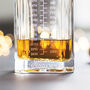 Personalised Christmas Advent Crystal Decanter, thumbnail 4 of 5