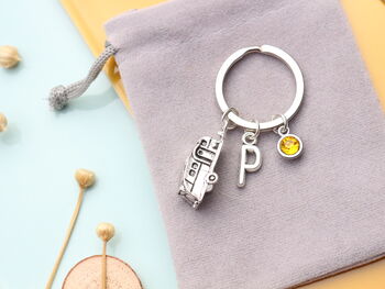 Caravan Personalised Keyring Travel Caravanning Gift, 4 of 11