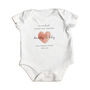 Personalised First Father’s Day Baby Bodysuit Gift, thumbnail 6 of 6