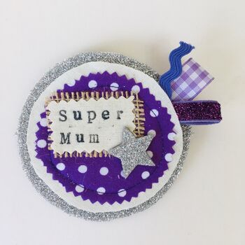 Personalised Mother's Day Gift Badge Pin, 3 of 6