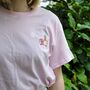 Unisex Hand Embroidered Retro Furniture Tshirt, thumbnail 4 of 7
