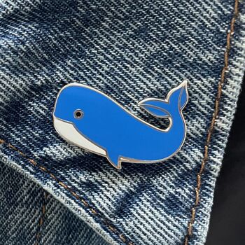 Whale Enamel Pin, 5 of 7