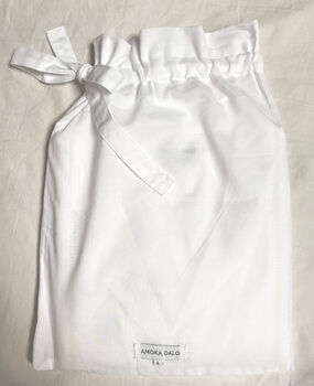 Women's Pyjamas In Organic Cotton, Salvador Long Set, 8 of 9