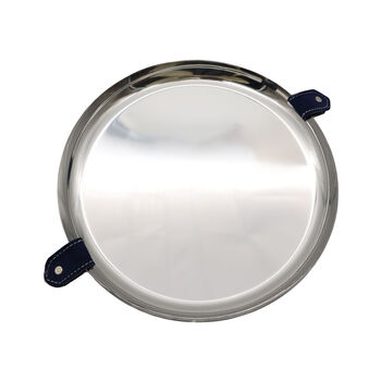 Belgrave Medium Round Polished Tray, 2 of 2