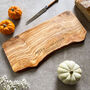 Personalised Olive Wood Platter Gift For Couples, thumbnail 5 of 9