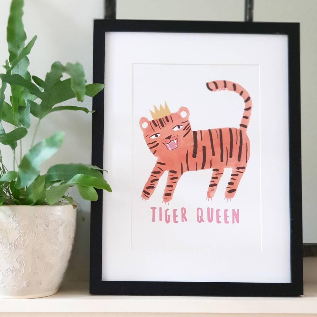 Tiger Queen Print By Syd&Co