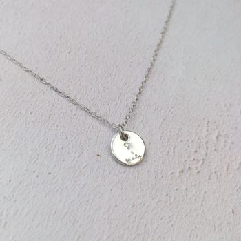 Personalised Zodiac Constellation Necklace, 5 of 5