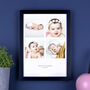Personalised Four Photos Baby Print, thumbnail 5 of 7