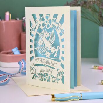 There's No Place Like Home Paper Cut Card, 2 of 6