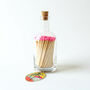 Glass Bottle Of Luxury Matches, thumbnail 7 of 9