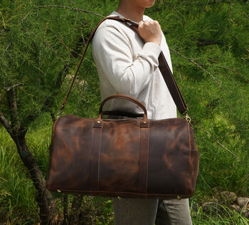 Genuine Leather Duffle, 12 of 12