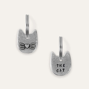 'You're The Cat's Whiskers' Keyring + Collar Charm Set, 6 of 8