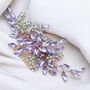Floral Lilac Hair Comb, thumbnail 2 of 4
