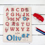 My First Alphabet Boys Personalised Puzzle, thumbnail 3 of 8