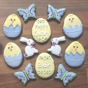 Personalised Easter Chick Cookie Tin, 2 of 3