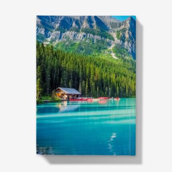 A5 Hardback Notebook Featuring Lake Louise In Canada, 4 of 4