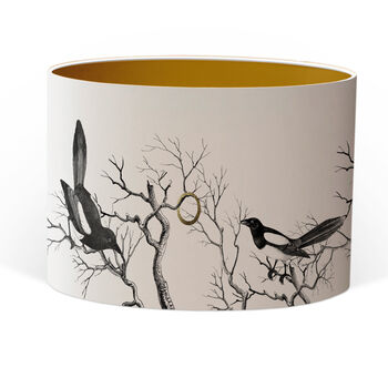 'Mischief Makers' Magpies Lampshade, 4 of 8