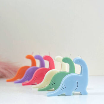 Apatosaurus Dinosaur Candle And Jurassic Gift, 11 of 12