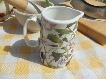 Cream Jug In Hedgerow Bramble Design, 6 of 7