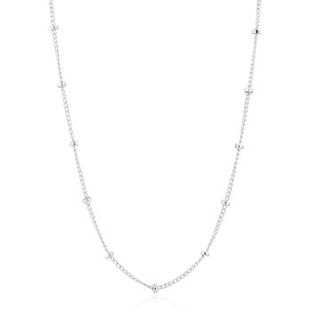 Barbican 18'-20' Adjustable Sterling Silver Chain, 3 of 4