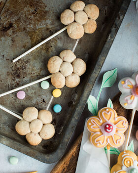 Flower Biscuit Pops Baking Kit, 7 of 8