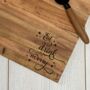 'Happy Holidays' Wooden Serving Board, thumbnail 4 of 4