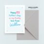 Personalised First Father's Day As My Daddy Card, thumbnail 4 of 4