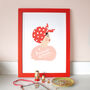 A Brilliant Woman Customisable Art Print, thumbnail 1 of 12