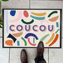 Personalised Abstract Doormat, thumbnail 3 of 3
