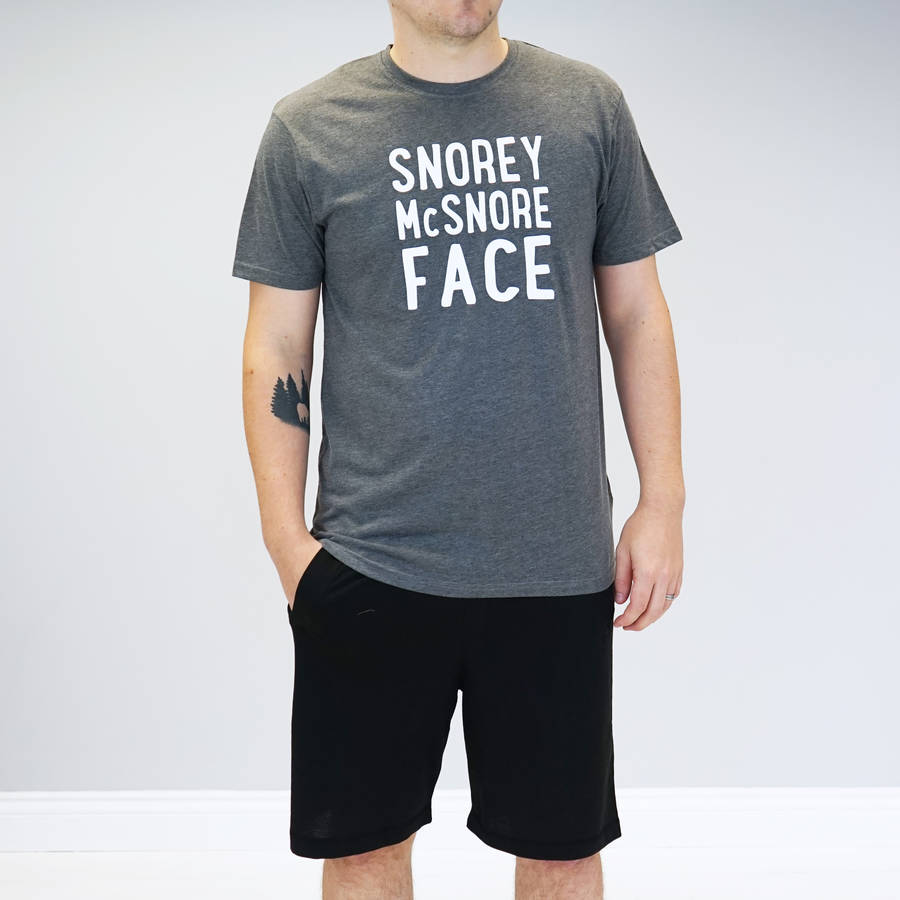 Personalised Snorey Mc Snore Face Pyjamas, 1 of 3