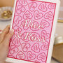 Personalised Love Heart Sweets Notebook For Couples, thumbnail 3 of 6