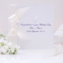 Bedazzled Personalised Heart Wedding Card Boxed, thumbnail 5 of 7