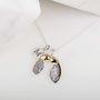 Personalised Sterling Silver Sycamore Seed Pendant, thumbnail 4 of 6