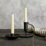 Sintra Antique Black Iron Candle Holder, thumbnail 4 of 4