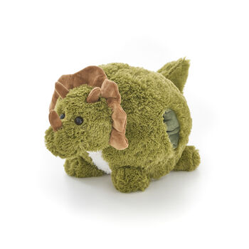 Soft Cuddly Giant Handwarmer Triceratops, 2 of 3