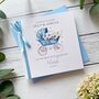 New Baby Boy Card Vintage Baby Carriage Design, thumbnail 2 of 5