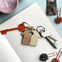 Couples New Home Personalised Keyring, thumbnail 2 of 4