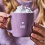 Personalised Monogram Stoneware Mug, thumbnail 3 of 3