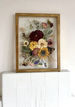 Personalised Wedding Bouquet Preservation The Glass Garden, 4 of 5