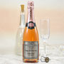 Personalised Valentine's 'With Love' Champagne, thumbnail 1 of 5