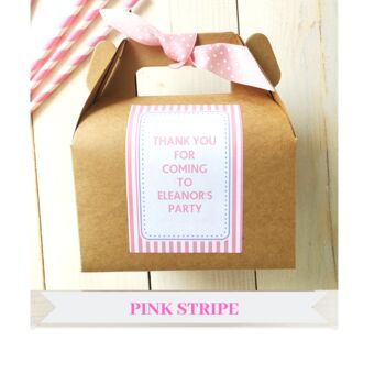 Stripe Baking Kit Party Bag, 8 of 12
