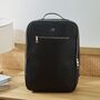 Personalised Luxe Pu Tailored Zipped Backpack, thumbnail 1 of 5