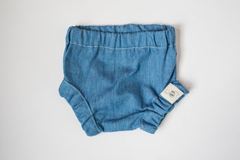 Denim Bloomers For Babies And Toddlers, 2 of 6