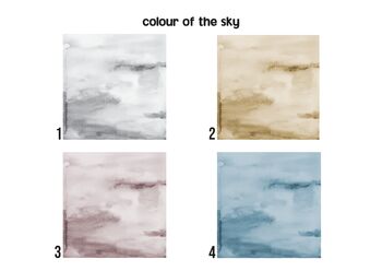 Personalised Sky And Stars Print, 3 of 4