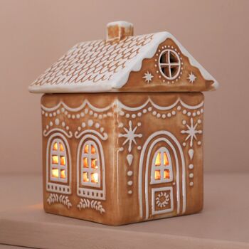 Gingerbread House Ceramic Wax Burner, 5 of 6