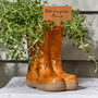 Personalised Welly Plant Pot Gift, thumbnail 1 of 6